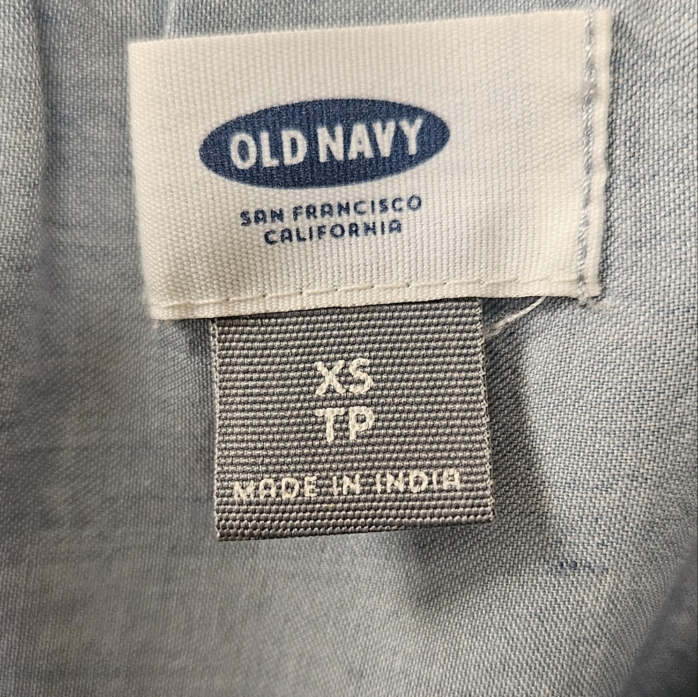 Old Navy NWT XS women's blue off the shoulder dress - Picture 4 of 8